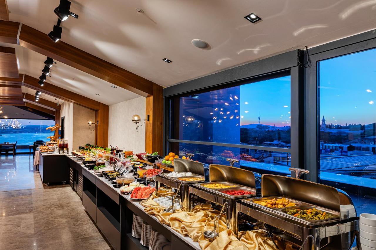 Demiray Hotel Old City Istanbul Eksteriør bilde The buffet at the hotel